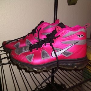 Nike MLB GUNMETAL PINK sneakers Sz 7